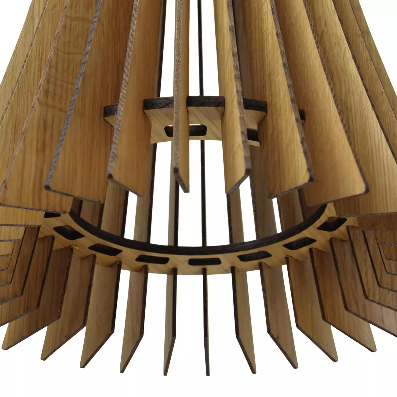 Pendelleuchte PRIMUS I Eiche I Größe L