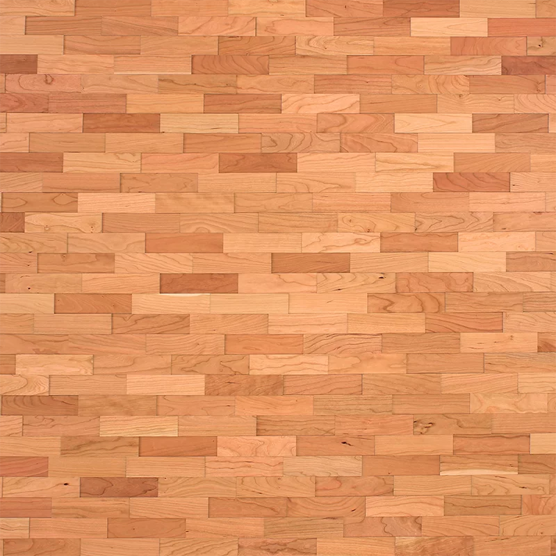 geöltes Kirschenholz-Paneeloberfläche mit natürlicher Maserung für modernen Innenausbau in Deutschland