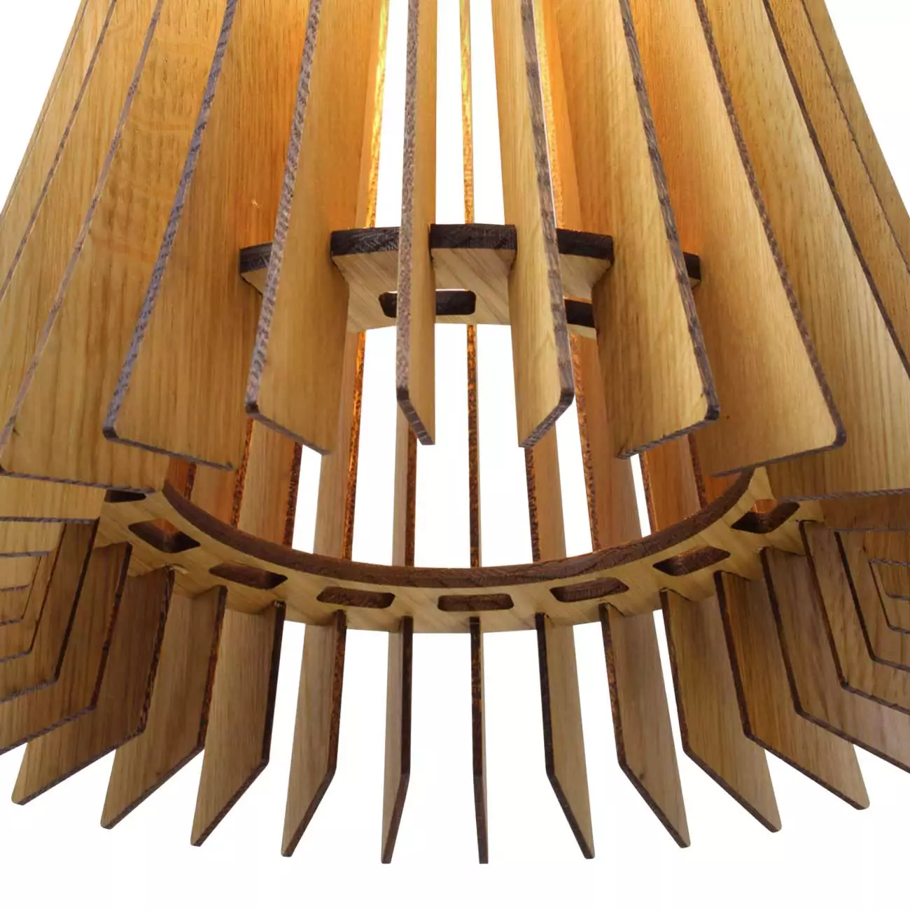 Pendelleuchte PRIMUS I Eiche I Größe L